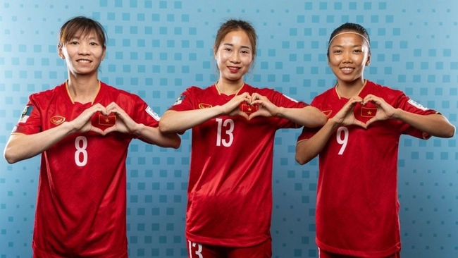 ĐT nữ Việt Nam siêu đáng yêu quảng bá World Cup: Thanh Nhã - Hoàng Thị Loan xinh không góc chết - Ảnh 19.