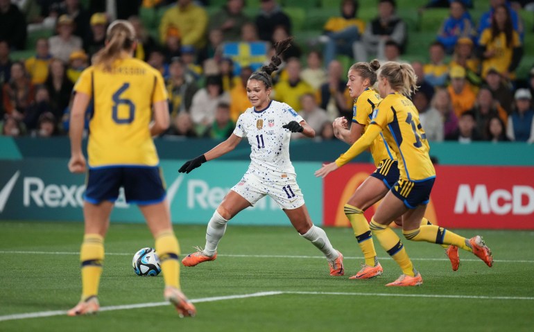 LIVE: Sweden vs USA – Women's World Cup 2023 | Women's World Cup News | Al Jazeera