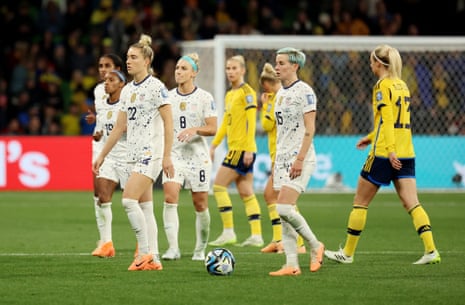 Sweden stun USA on penalties in Women's World Cup 2023 last 16 – live