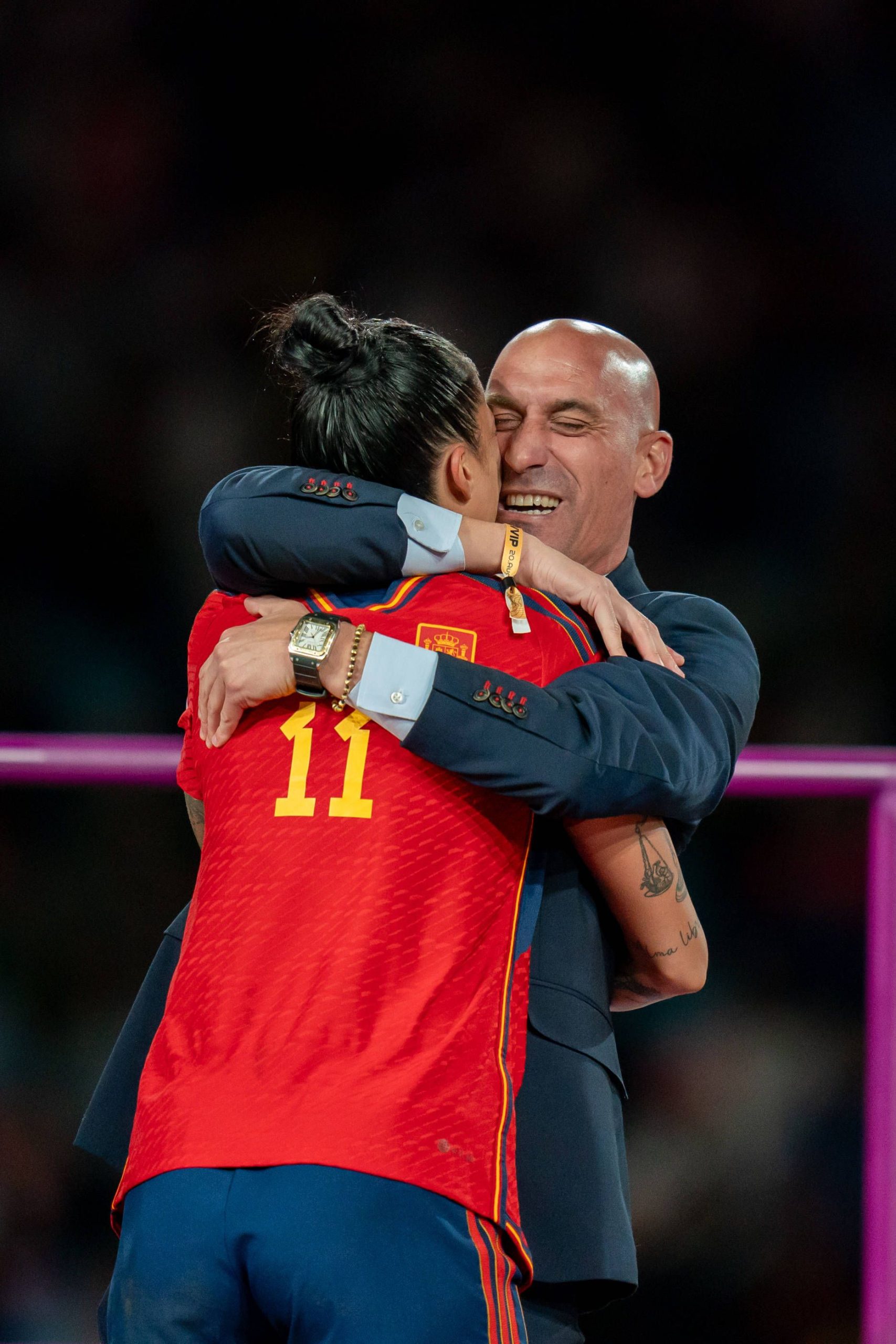 Jenni Hermoso: Spain World Cup Winner says she didn't like the kiss from Federation President Rubiales - Pulse Sports Nigeria