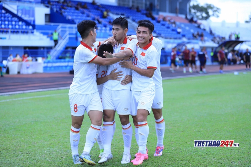 Trực tiếp U23 Việt Nam 1-0 U23 Malaysia: Lợi thế rất sớm 317627