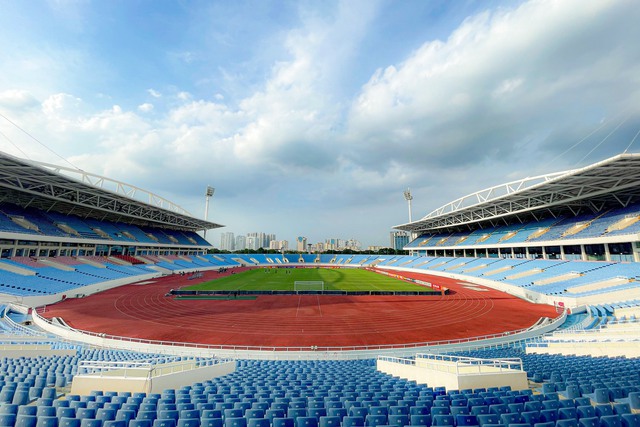 Sân Mỹ Đình có diện mạo mới, sẵn sàng cho trận đấu Hà Nội FC vs Pohang Steelers - Ảnh 6.