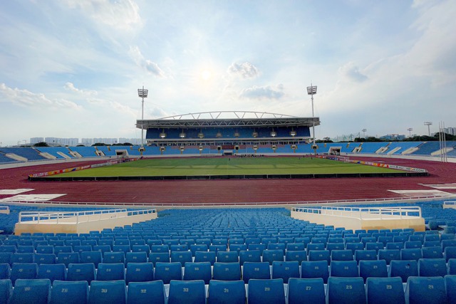 Sân Mỹ Đình có diện mạo mới, sẵn sàng cho trận đấu Hà Nội FC vs Pohang Steelers - Ảnh 3.