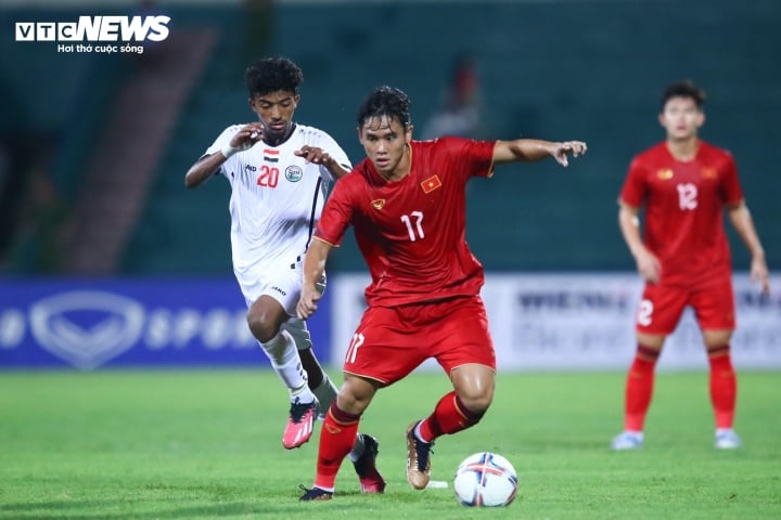 Trực tiếp bóng đá U23 Việt Nam 1-0 U23 Yemen: Vĩ Hào toả sáng