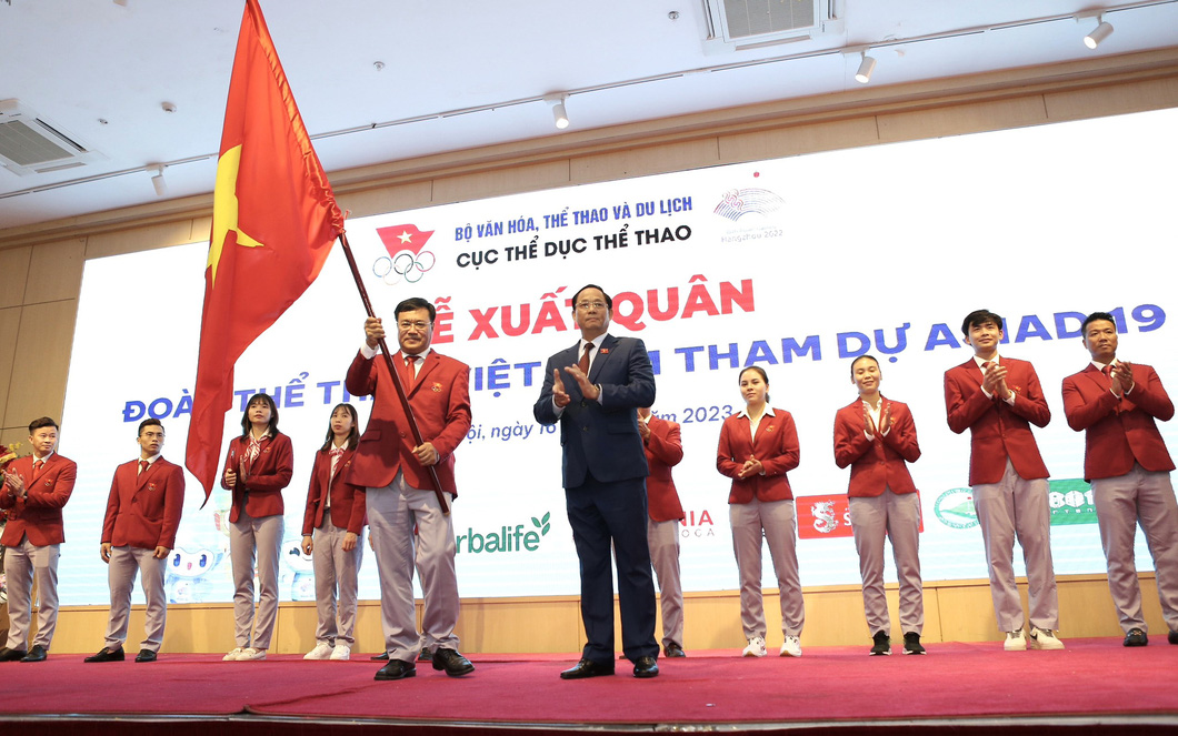 Đoàn thể thao Việt Nam xuất quân, đặt chỉ tiêu giành 2-5 huy chương vàng Asiad 19 - Tuổi Trẻ Online