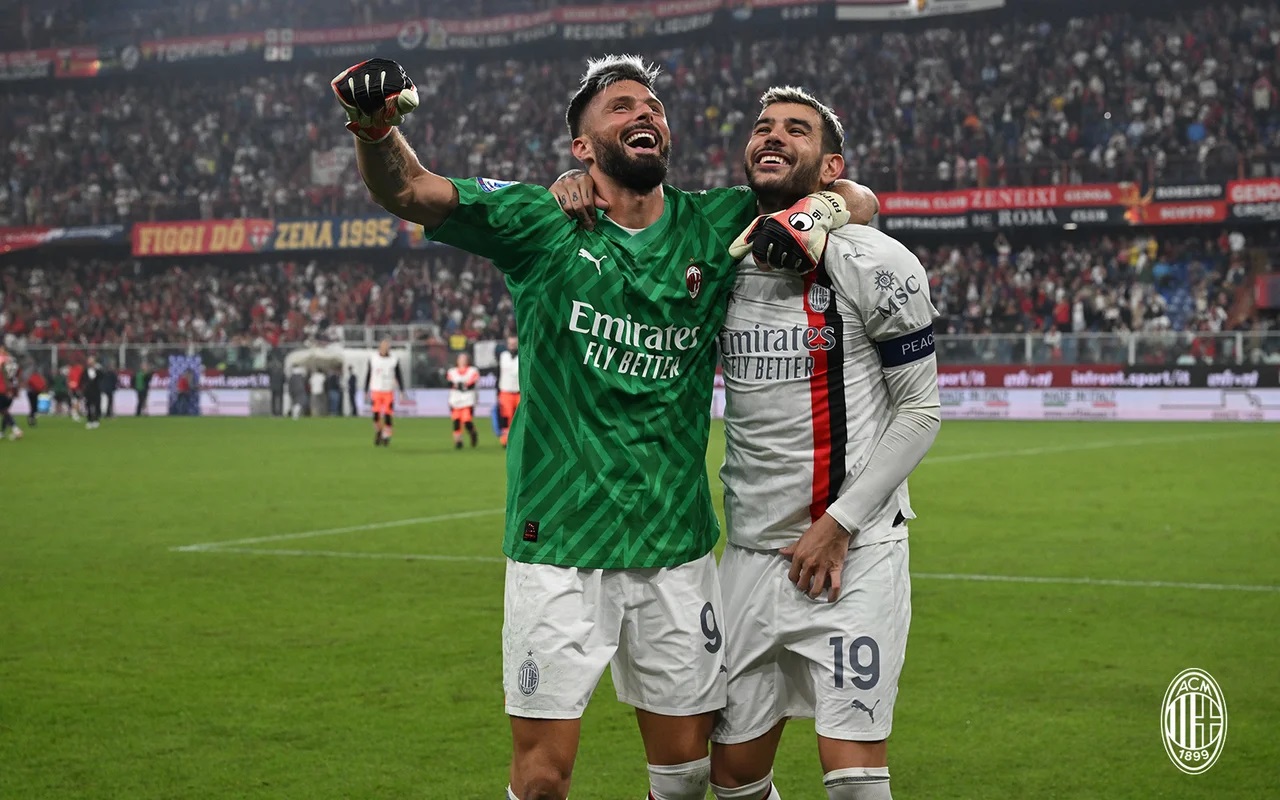 Player Ratings: Genoa 0-1 AC Milan - Giroud and Pulisic match-winners