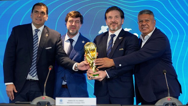 World Cup 2030 sẽ được tổ chức ở... 6 quốc gia, 3 châu lục ảnh 2