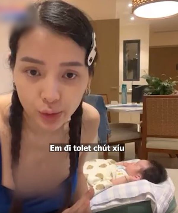 Cô thật thà chia sẻ lý do là vì mình muốn đi toilet.