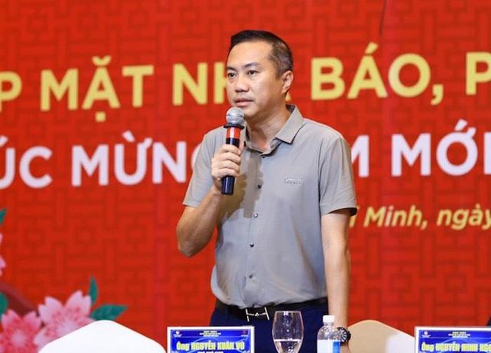 Ông Nguyễn Xuân Vũ, Phó Chủ tịch phụ trách truyền thông VFF Ảnh: QUỐC AN