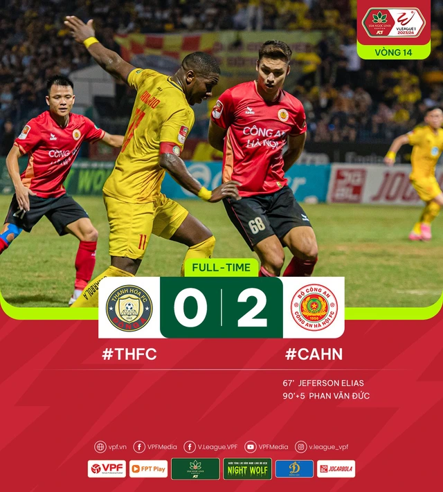 Văn Đức ghi bàn trong trận cầu 2 thẻ đỏ, CAHN 'sống lại' hy vọng đua vô địch V-League - Ảnh 2.