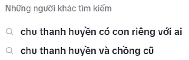 “Chu Thanh Huyền có con riêng với ai” bỗng leo lên hot search, sự thật là gì? - Ảnh 3.