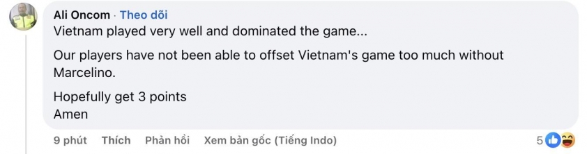 CĐV Indonesia đồng loạt phản ứng khi đội nhà thua ĐT Việt Nam 569877CĐV Indonesia đồng loạt phản ứng khi đội nhà thua ĐT Việt Nam 569877