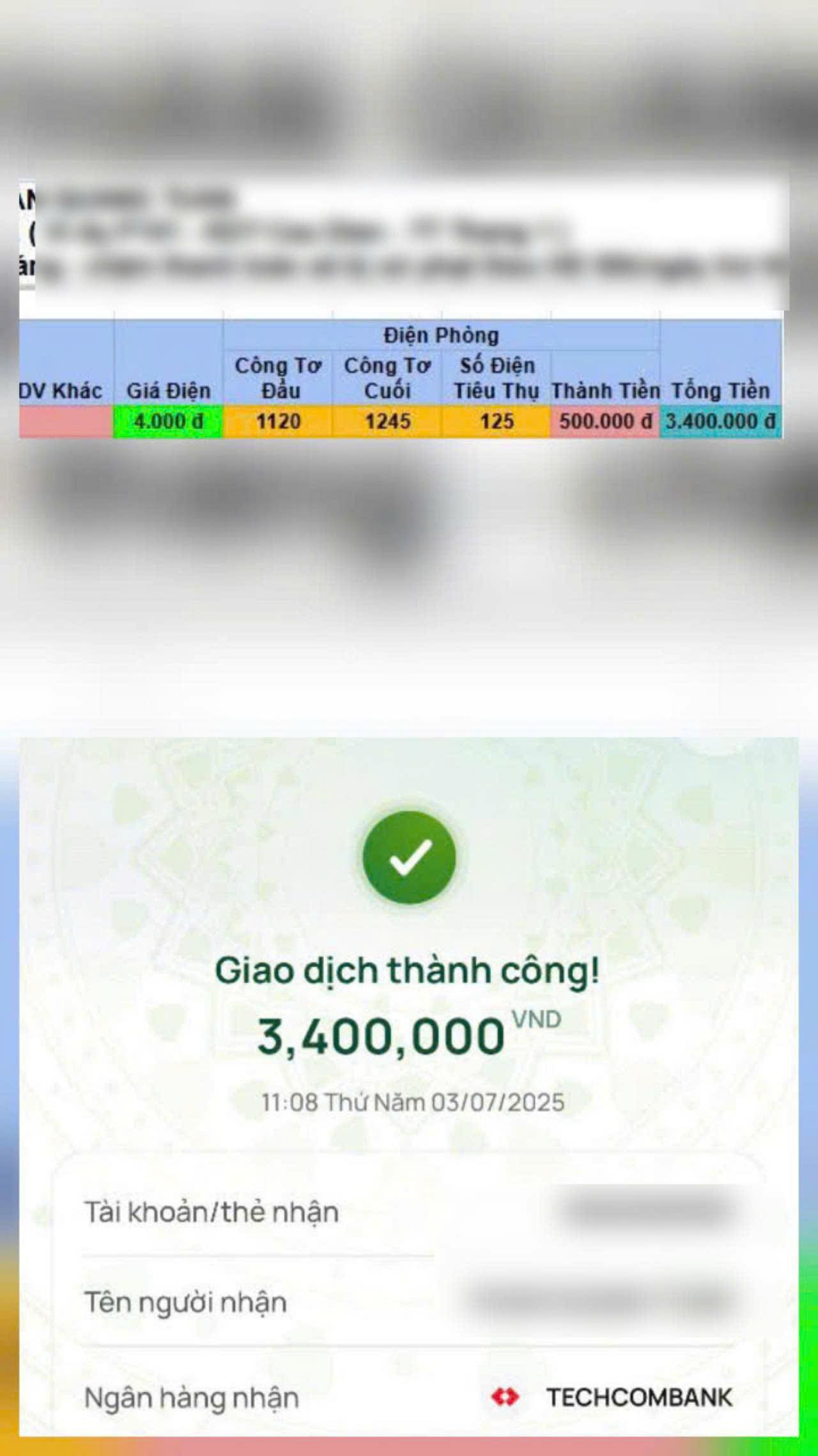 Người thuê trọ phải thanh toán tiền điện với giá 4.000 đồng/kWh. Ảnh: Quyên Phạm