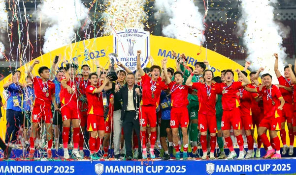 U23 Việt Nam xuất sắc vượt qua chủ nhà Indonesia để vô địch Đông Nam Á