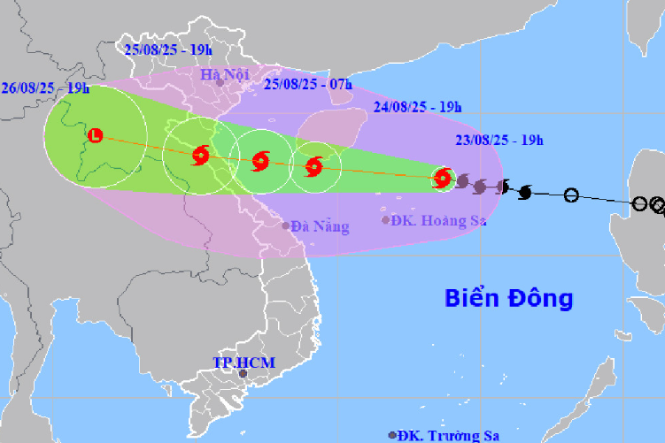 Mức độ nguy hiểm của bão số 5 được so sánh với bão Yagi: Gió mạnh, đang di chuyển rất nhanh - Ảnh 1