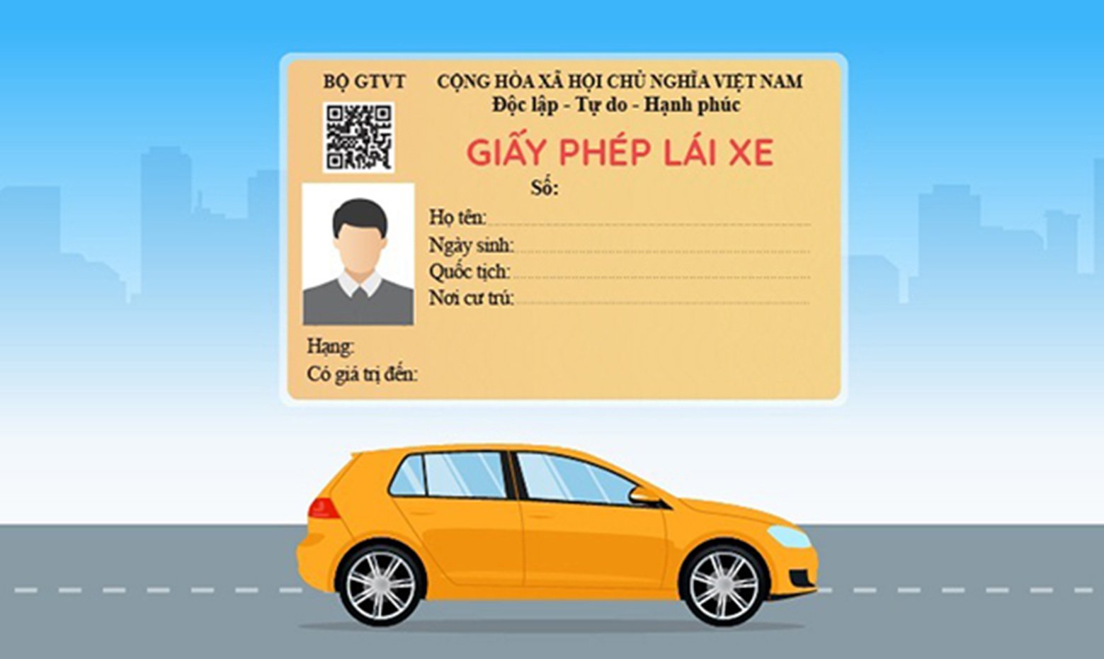 Cách đổi bằng lái xe B1, B2 sang B, C1 online mới nhất 2025