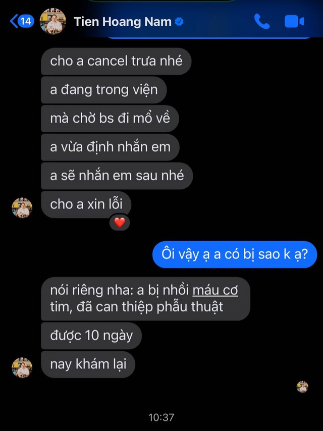 GĐ BV Hồng Ngọc chia sẻ về bệnh của Hoàng Nam Tiến, mời chuyên gia đầu ngành hội chẩn nhưng không kịp- Ảnh 2.