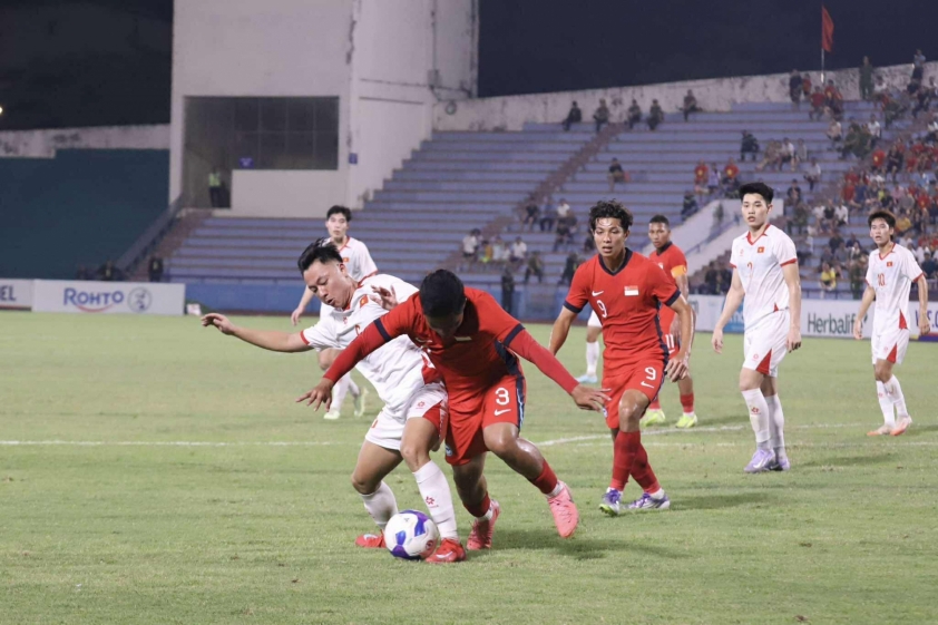 Trực tiếp U23 Việt Nam 0-0 U23 Singapore: Tấn công dồn dập 699320