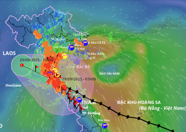 Thiệt hại nặng nề do bão số 10 Bualoi: Đã ghi nhận nhiều thương vong, mặc dù suy yếu nhưng hoàn lưu còn rất mạnh- Ảnh 36.