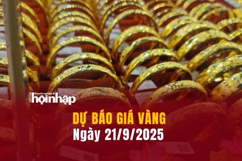 Dự báo giá vàng 21/9/2025