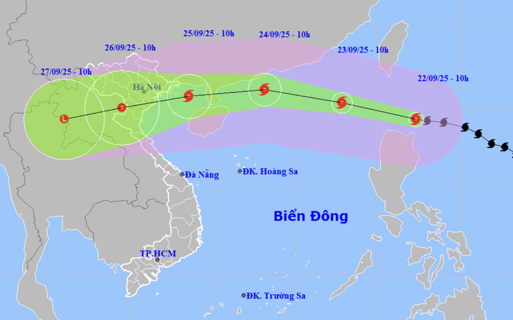 Siêu bão Ragasa sẽ mạnh nhất trong lịch sử Việt Nam trên Biển Đông - Ảnh 2.