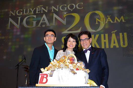 Nguyễn Ngọc Ngạn, vợ Nguyễn Ngọc Ngạn, chân dung vợ Nguyễn Ngọc Ngạn, truyện ma Nguyễn Ngọc Ngạn, Nguyễn Ngọc Ngạn và phu nhân, MC Nguyễn Ngọc Ngạn, sao việt 