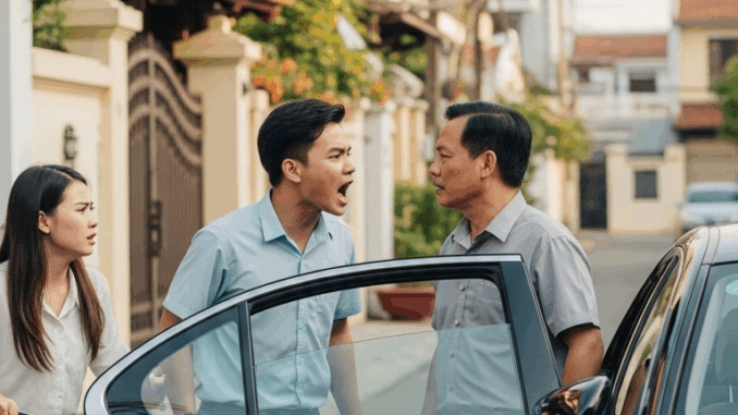 Hùng lắ/p bắ/p: “Bố, con… con lỡ tay…” Nhưng ông Tuấn c/ắt lời: “L:ỡ tay? M/ày nghĩ…