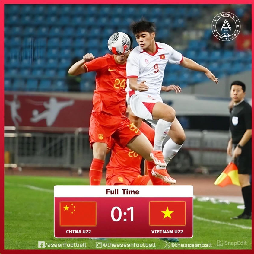 U22 Việt Nam thắng tối hiểu Trung Quốc ở trận ra quân Panda Cup 740073