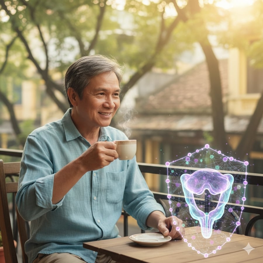 Chất chṓng oxy hóa mạnh mẽ trong cà phê, như polyphenol và ⱪahweol, ᵭóng vai trò quan trọng trong việc giảm viêm và bảo vệ tḗ bào tuyḗn tiḕn ʟiệt nam giới.