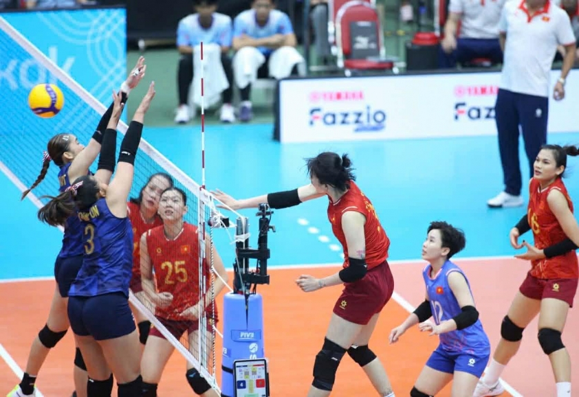 Trực tiếp bóng chuyền nữ Việt Nam 1-0 Thái Lan: Chủ nhà bừng tỉnh 761126
