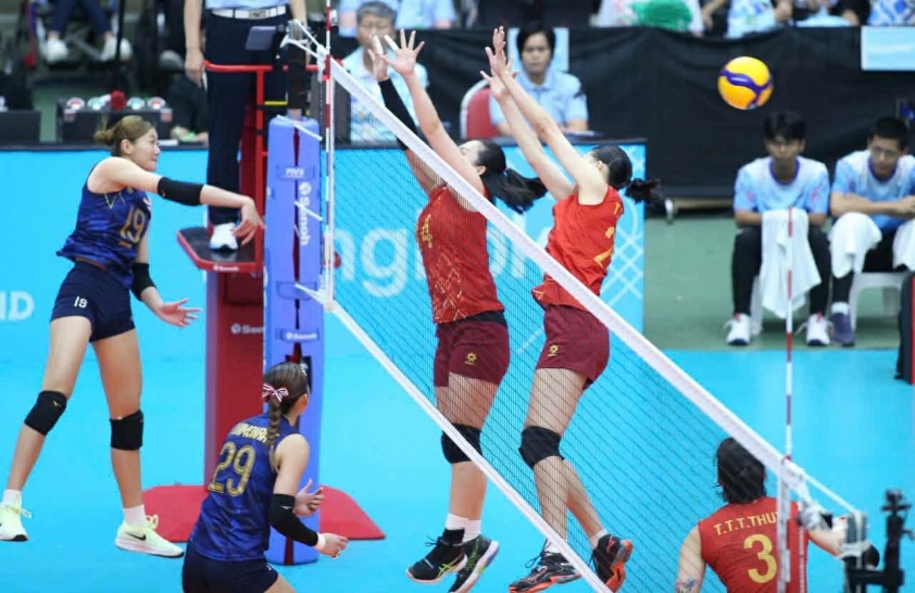 Trực tiếp bóng chuyền nữ Việt Nam 1-0 Thái Lan: Chủ nhà bừng tỉnh 761127