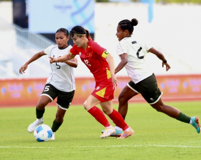 đt nu viet nam vao chung ket sea games 33