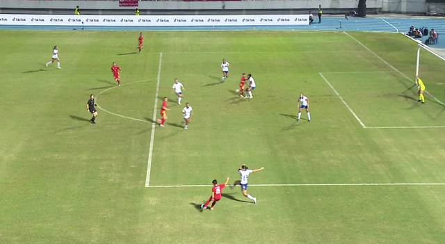 Sốc: Trọng tài cướp trắng trợn bàn thắng hợp lệ của đội tuyển nữ Việt Nam, vẫn hòa Philippines 0-0 - Ảnh 5.