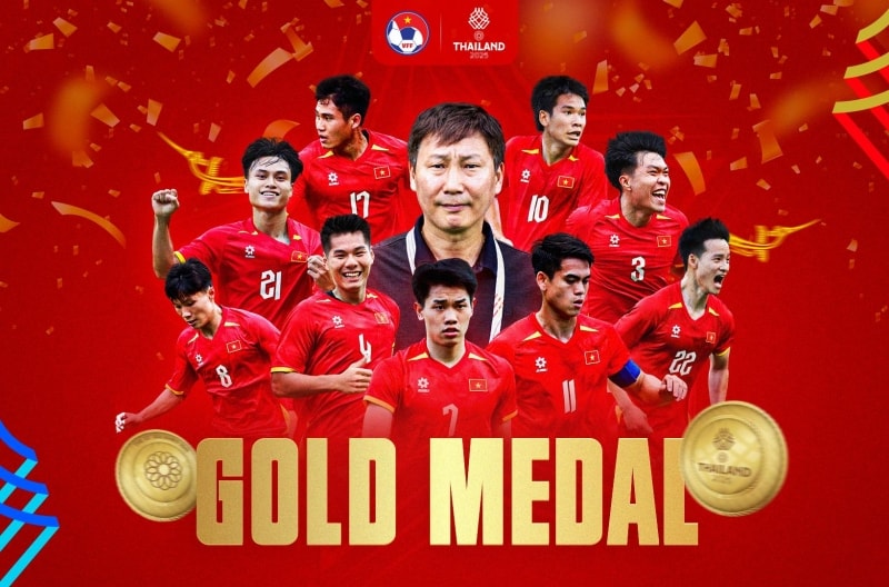Thủ tướng gửi thư chúc mừng U22 Việt Nam giành HCV SEA Games 33