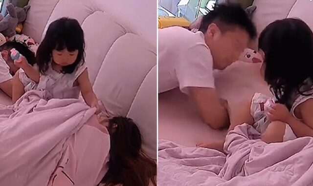 “Sao bố lại nằm đè lên mẹ?”, mẹ ngượng chín mặt, câu trả lời của bố rất đáng học hỏi