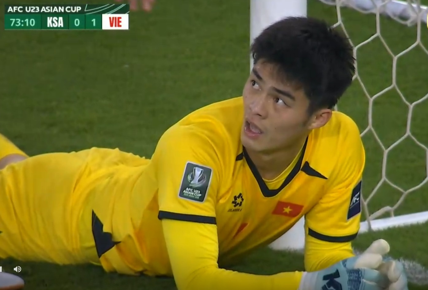 Màn cản phá gây sốc của Trần Trung Kiên, giành suất vào tứ kết U23 châu Á: “Chấm 9 thì chắc không ai dám nhận 10”- Ảnh 1.