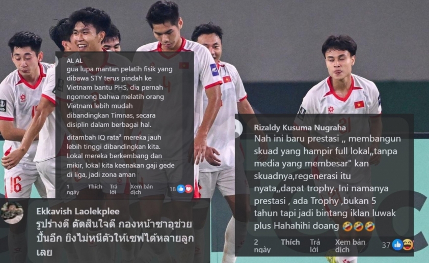 CĐV Đông Nam Á phản ứng bùng nổ khi U23 Việt Nam đạt tỷ lệ thắng 100% 779366