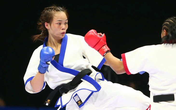 Nữ võ sĩ Lò Thị Phung giành HCV châu Á sau 50 giây - Ảnh 3.