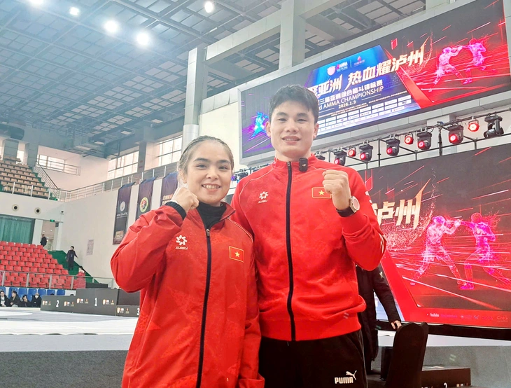 Nữ võ sĩ Lò Thị Phung giành HCV châu Á sau 50 giây - Ảnh 3.