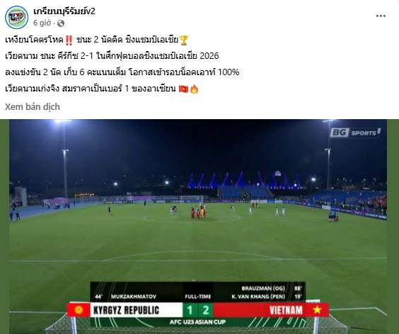 Truyèn thông Thái Lan: ;'Việt Nam xứng đáng top 1 Đông Nam Á' 776133